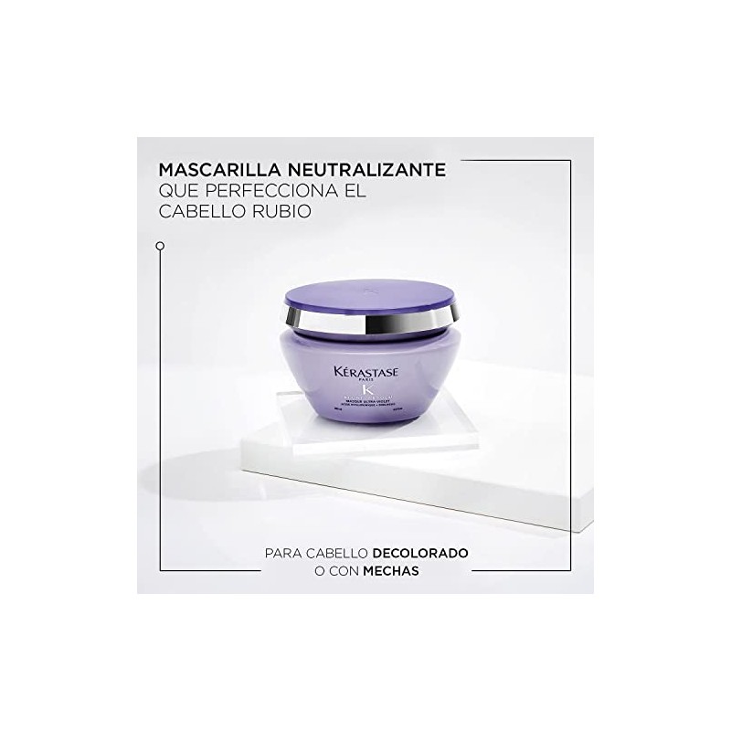 KÉRASTASE Masque Ultra Violet Mascarilla Morada Rubio 200 ml