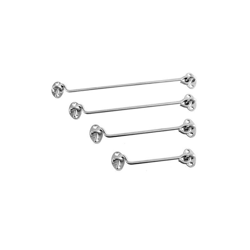 Stainless Steel Storm Hook / Door Hook, Choice of 8