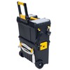 Portable Toolbox with Wheels - Stackable Tool Chest with Drawers