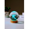 axolotl lamp,3.15 inch 3D K9 Crystal Ball Axolotl Night Light