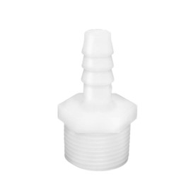 JoyTube Plastic Hose Barb Fittings 1" Barb X 3/4" NPT Male Thread Adapter Connector Pipe Fittings (pack of 6)