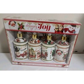 Home And Body Seasons Of Joy Holiday Hand Soap 4 Pack 21.5 Fl Oz Bottles