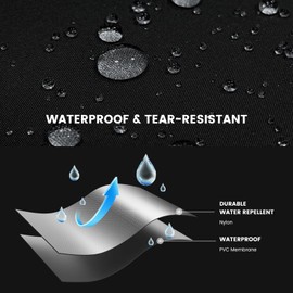 hydroleap WaveWalker Fishing Waders for Men, 100% Waterproof 210 D PVC Waders with Slip-Resistant PVC Boots (XXL)