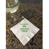 Pickleball Pickle Ball Cocktail Drink Napkins Paper Party Lime Green