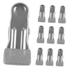BESPORTBLE Swimming Pool Cover Clamps Pcs Metal Clips for Ground