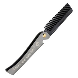 Tenezer Folding Combo Hair Brush, Black, 1 Piece / 테네져 폴딩형 콤보 헤어 브러쉬, 블랙, 1개