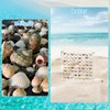 Acrylic Magnetic Seashell Display Box, 64 Grids Acrylic Seashell Display