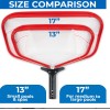 DURABLE 17" Silt Net Pool Skimmer – 2 Year Unconditional