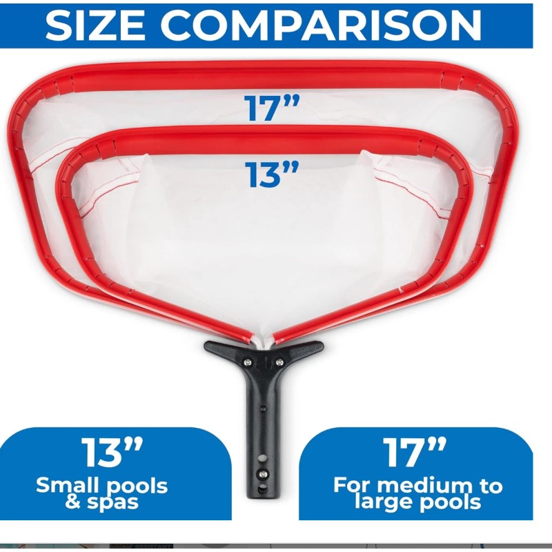 DURABLE 17" Silt Net Pool Skimmer – 2 Year Unconditional