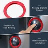 Auovo Engine Start Stop Button Outer Ring Compatible with Toyota