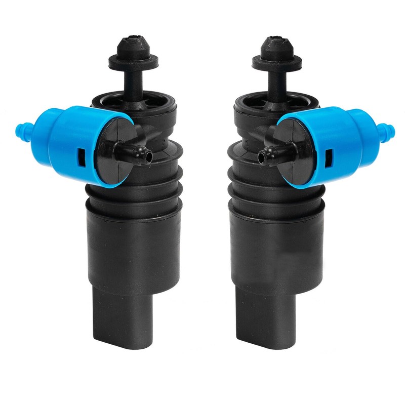 MACHSWON Black Windshield Washer Pump Double Hole Car Windshield Wiper