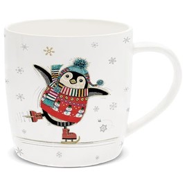 Lesser & Pavey Gift Coffee Mugs| Ceramic Coffee Mugs for Home or Work | Large Mugs for Hot Drinks | Penguin Tea and Coffee Cups - Bug Art