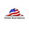 Union Electrician Hard Hat - Construction Toolbox, Hardhat, Lunchbox, Helmet,