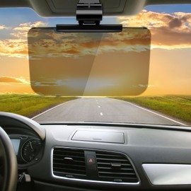 Timtin Sun Visors for Car, Car Sunshade, Polarized Sun Visor Extender for SUV, Big Size Adjustable Sun Shield Extension, Protect from Glare/uv Ray/Stray Light, Safe Driving for Automobile