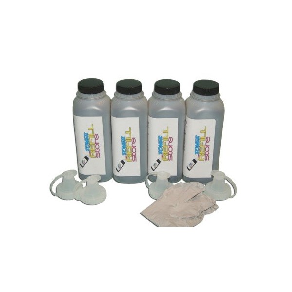 Toner Refill Store ™ 4 Pack Black Toner Refill Kit
