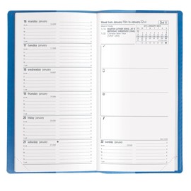 Quo Vadis 2024 Refill For IB Traveler Planner - Time Management Appointment Organizer