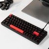 LEMOKEY X6 Wired Mechanical Keyboard, QMK Programmable 65% Layout with