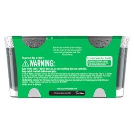 Glade Jar Candles, Fragrance Candles Infused with Essential Oils, Air Freshener Candles, Multiple Scents Available! (Pine Wonderland, 3.4oz- 2 Candles)