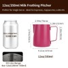 watchget Stainless Steel Milk Frothing Pitcher 12oz/350ml - Espresso Steaming