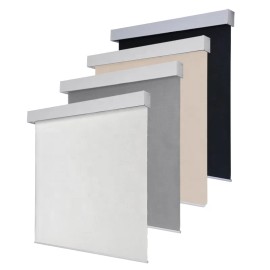 Roller Blinds High Quality Automatic Window Shades Fabric Book Smart Roller Shades for Home Bedroomcolor: Blackout Fabric Book, size: Tell us