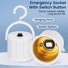 Gadpiparty 20 Pack E27 Emergency Bulb Socket Holder - 1500mAh