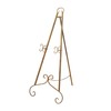 Deco 79 Metal Scroll Large Free Standing Adjustable Display Stand