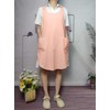 Cotton Cross Back Aprons Solid Color Cooking Kitchen Garden Smock