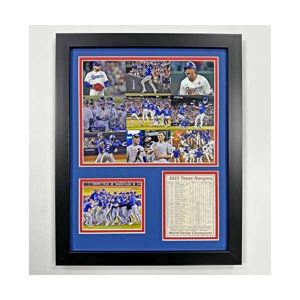 Texas Rangers | 2023 World Series Champions | Framed Photo