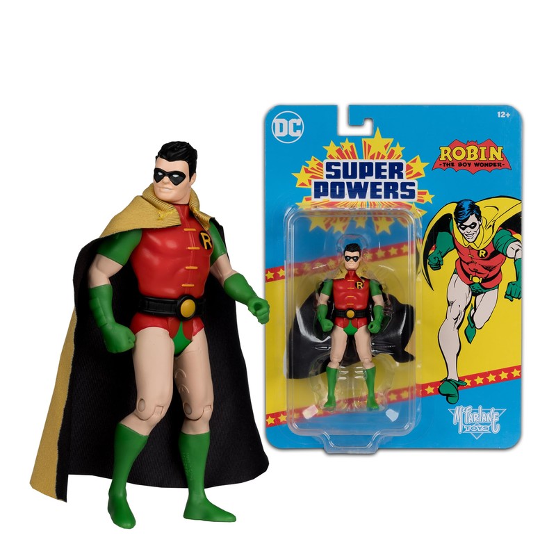 DC Super Powers Robin 4.5in Action Figure McFarlane Toys