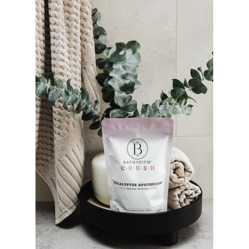 Bathorium Eucalyptus Apothecary Crush, Muscle Recovery Bath Soak, Eucalyptus &