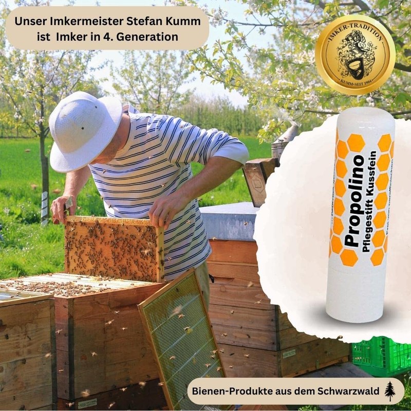 Imkergut Propolino® Propolis Lip Balm Nourishes and Protects Lips Lip