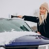 ADLAM Non Scratch Ice Scraper Heavy Duty Car Ice Scraper
