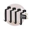 MDCASA Over-Door Hooks for Back of Doors, Use as Towel