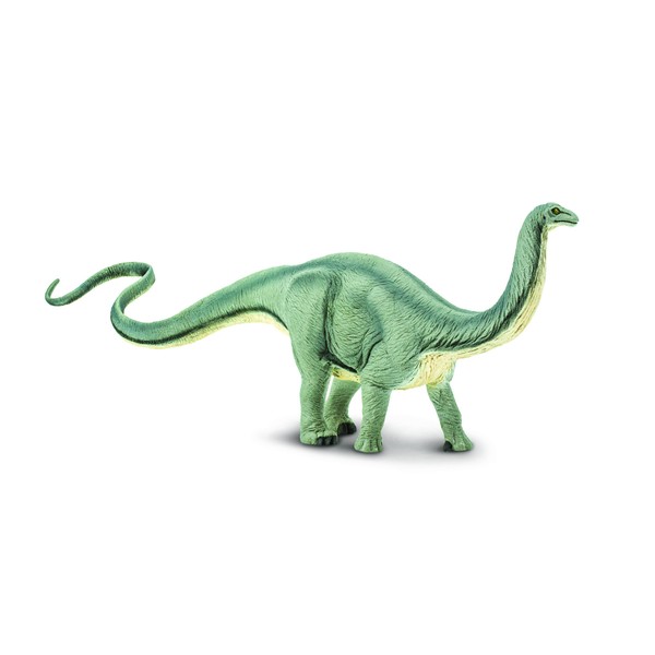 Safari Ltd. Prehistoric World Apatosaurus Figurine - Detailed 13" Plastic Model Figure - Fun Educational Play Toy for Boys, Girls & Kids Age 3+