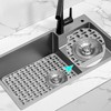 Coopay 2 Pack Kitchen Sink Mat Plastic Protect Mat PVC