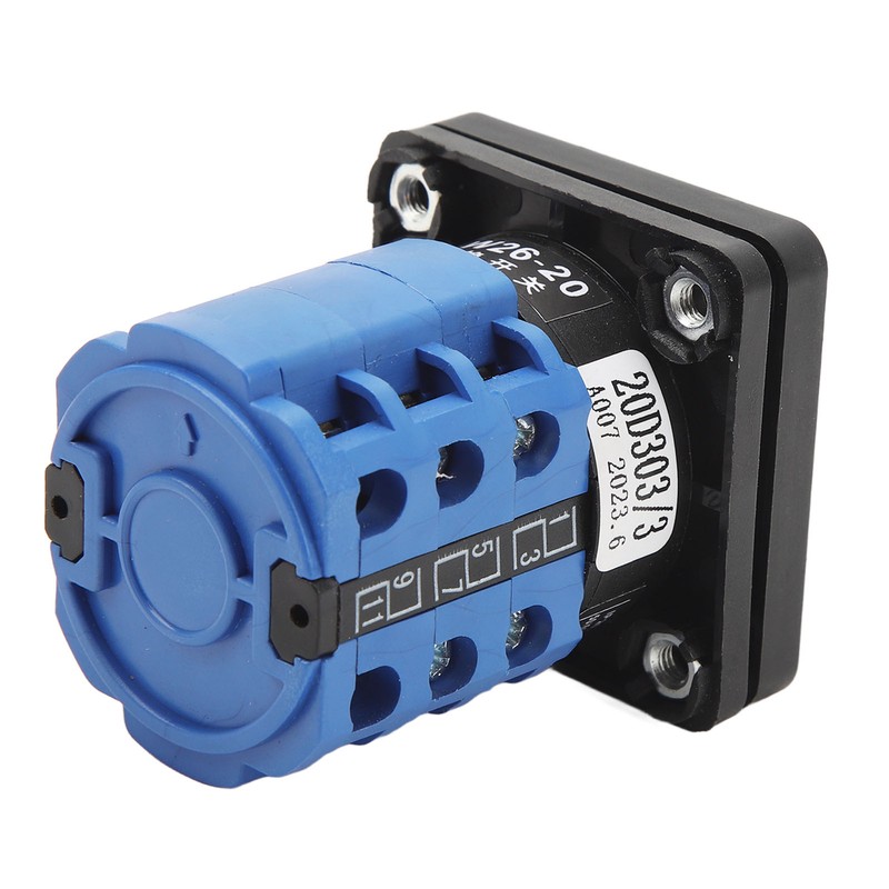 Universal Changeover Selector Switch 3 Position Dual Power Transfer Switch