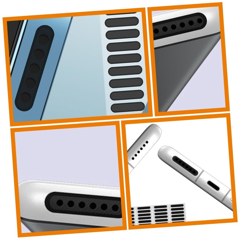 CAXUSD 20pcs Dustproof Nets Speaker Mesh Stickers for Devices Easy