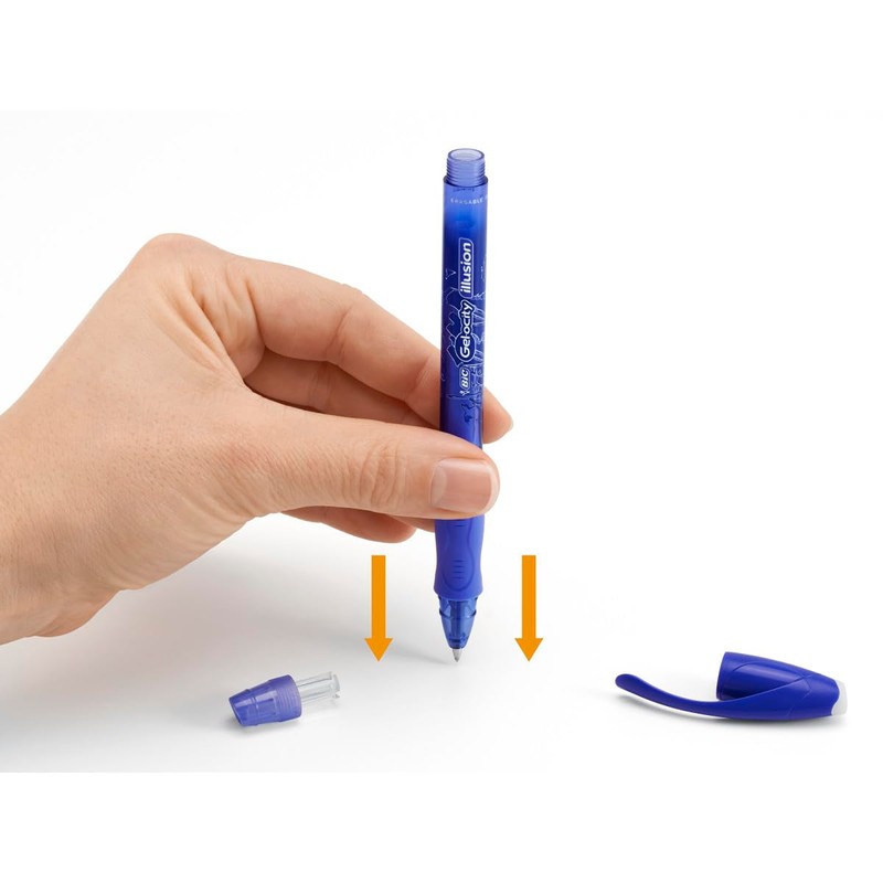BIC Illusion Erasable Refill with Heat Sensitive Ink and Eraser