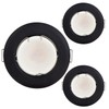HCFEI Flat LED Recessed Spotlight Ultra Flat in Black with