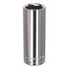 Siegen by Sealey WallDrive Socket 17mm Deep 3/8"Sq Drive -
