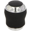 Carpriss 72512792 Leather Gear Knob – Aluminium/Black