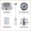 Esfos 1 Pack Pendant Ceiling Light Fixture, Pendant Lights for