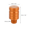 X AUTOHAUX 2pcs M10x1.25 Motorcycle Right Side Mirror Hole Plugs
