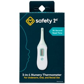Safety 1st Termómetro, color Azul, paquete de 1