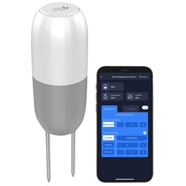 Royal Gardineer Thermometer WLAN App: 2-in-1 Soil Moisture & Temperature Sensor for BWC-620.app, BT, IP65 (Temperature Sensor WLAN, Temperature Sensor)