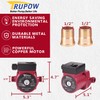 Trupow 3/4" NPT 110V Hot Water 3-Speed Circulation Pump Circulator