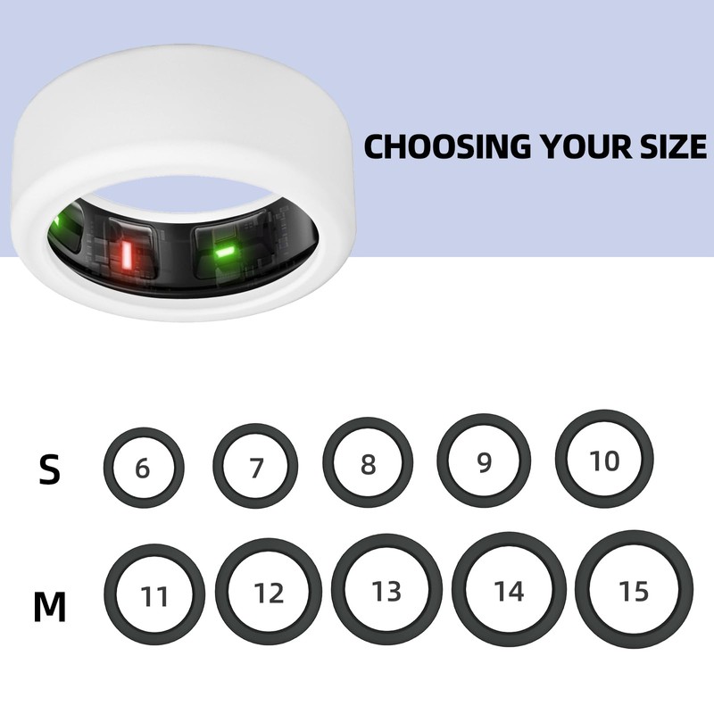 Silicone Protector Compatible with RingConn Gen 2/Gen 2 Air, Elastic