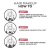 Colorista Hair Makeup Temporary Brunette Hair Colour, Choc Rose