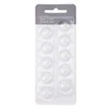10pcs Double Vent Bass Dome Accessory Single Layer Double Vent