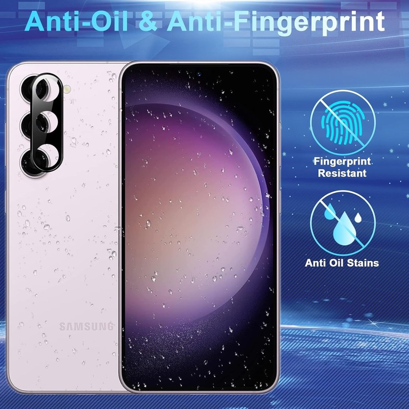 Anbzsign [2+2 Pack for Galaxy S24 5G Privacy Screen Protector